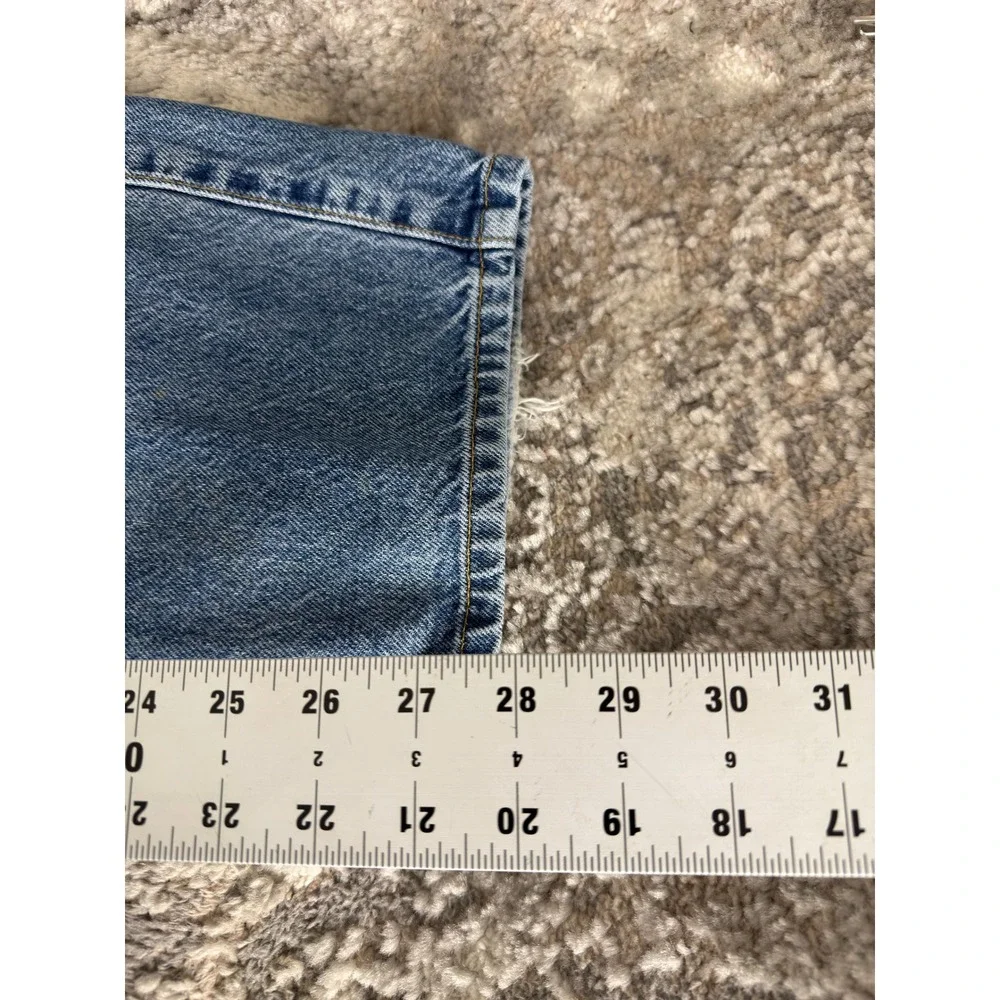 Levi's Size 40x29 540 Relaxed Fit Straight Leg Denim Jeans Blue Men